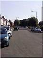 Looking Up Towards Broadway In Heanor Derbyshire.