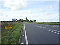 Road junction on the A595