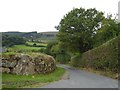 Access road to Vogwell Farm