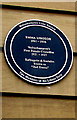 Red Emma Blue Plaque, Wolverhampton