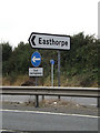 TL8821 : Roadsign on the A12 London Road by Geographer