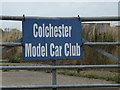 Colchester Model Car Club sign