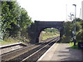 B5301 bridge over the Cumbrian Coast Line