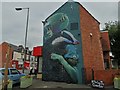 New urban mural near Abbeydale Picture House