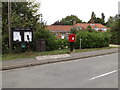 Old Post Office Postbox & Village Notice Board