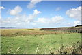 SH6473 : View across Morfa Aber Nature Reserve by Jeff Buck