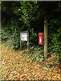 TM1485 : Gissing Village Notice Board & Upper Street Postbox by Geographer