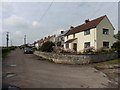 Houses on Windmill Road, High Ham