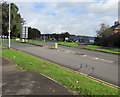 Northern end of Llantarnam Road, Cwmbran