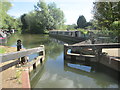 Roydon Lock ? view east