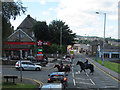 Horses crossing Leeds Road