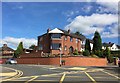 Penkhull: corner of Lodge Road and Newcastle Lane