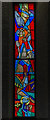 SP3379 : Stained glass window, Coventry Cathedral by Julian P Guffogg
