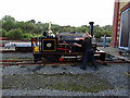 SN5881 : Hunslet locomotive 'Margaret' being prepared for 'driver experience' duties by John Lucas