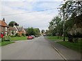 Newby  Wiske  village  street  looking  north