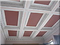 NT2776 : Painted ceiling at Custom House, Leith by M J Richardson