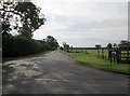 Farm  access  road  to  Leachfield  Grange  and  Manor  Farm