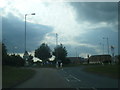 A151 Raymond Mays Way at The Gables roundabout