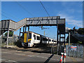 Fast train through Cheshunt