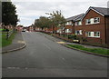 Southwest end of Edwards Avenue, Brymbo