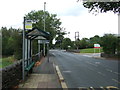 Bus stop and shelter on Chatburn Road (A671)