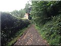 Towards the church in Bow Brickhill