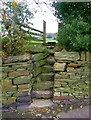 Stile on Elland FP59 at Beestonley Lane, Stainland