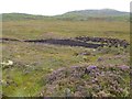 NC3662 : Peat cutting beside the A838 by Oliver Dixon