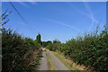 SK0717 : Track past Manor Farm, Mavesyn Ridware by Tim Heaton