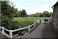 Gate to the fields