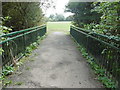 Bridge over the Dollis Brook at Brook Farm Open Space