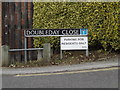 TM1179 : Doubleday Close sign by Geographer