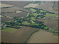 Bardfield End Green from the air