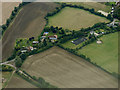 TL6029 : Dairy Green Farm and Hill Farm from the air by Thomas Nugent
