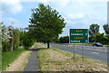 A631 dual carriageway at Beckingham