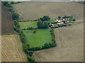 Coldarbour Farm from the air