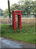 TM1485 : Disused Telephone Box on Wash Lane by Geographer