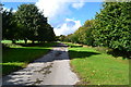 Footpath on track to Longwood House