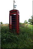 TM1485 : Disused Telephone Box on Wash Lane by Geographer