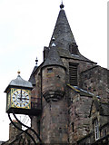 NT2673 : Canongate Tolbooth clock by Thomas Nugent