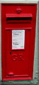 King George V postbox in the wall of the Old Post Office, Wells