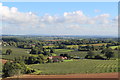 View looking north-east from Linton Hill