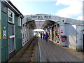 SU4208 : Hythe Pier - pier head railway station by Robin Webster
