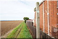 Bridleway  off Roxby Road, Winterton