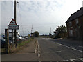 TM1587 : B1134 Station Road,  Sneath Common by Geographer