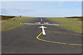 SV9210 : St Mary's airport runway by Andrew Abbott