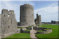 SM9801 : The keep, Pembroke Castle by Alan Hunt