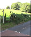 Stile to a public footpath across a field, Aylburton