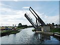 SE6912 : Wykewell lift bridge, open for a boat [again] by Christine Johnstone