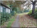 Footpath through Mill Hill School